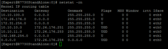 netstat output